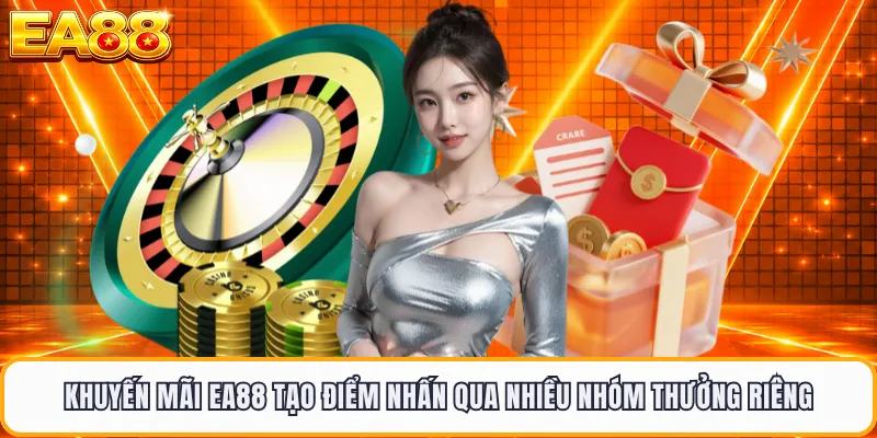 Khuyến mãi EA88 tạo điểm nhấn qua nhiều nhóm thưởng riêng